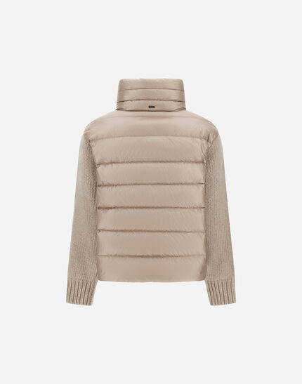 RESORT JACKET IN NYLON ULTRALIGHT & KNIT Chantilly 6 RESORT JACKET IN NYLON ULTRALIGHT & KNIT Chantilly
