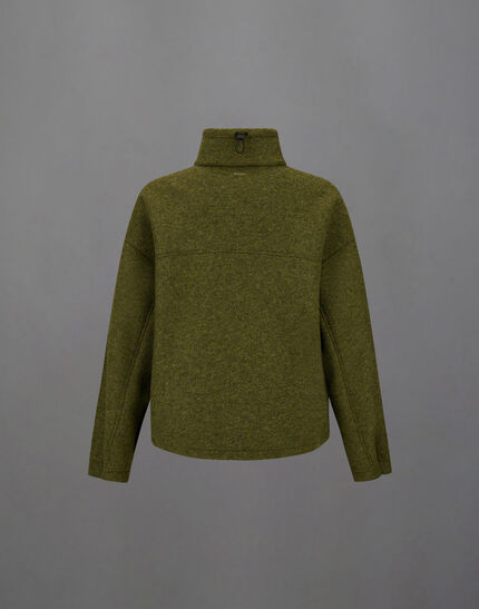 LAMINAR JACKET IN TECHNICAL WOOL Military 6 LAMINAR JACKET IN TECHNICAL WOOL Military