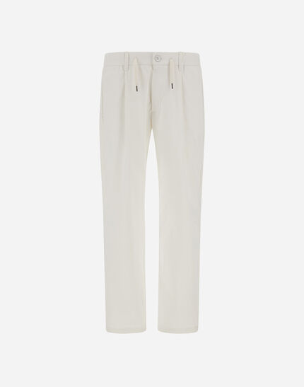 COTTON FEEL TROUSERS Natural