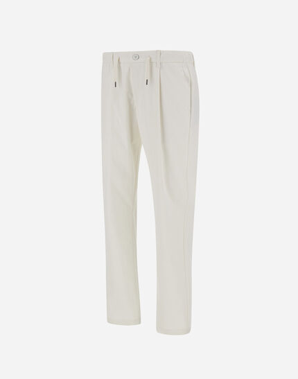 COTTON FEEL TROUSERS Natural