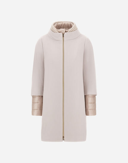 COAT IN NEW CASHMERE AND NYLON ULTRALIGHT Chantilly