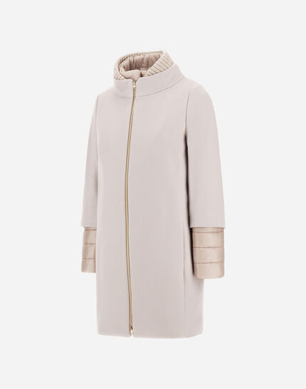 COAT IN NEW CASHMERE AND NYLON ULTRALIGHT Chantilly