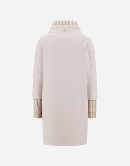 COAT IN NEW CASHMERE AND NYLON ULTRALIGHT Chantilly