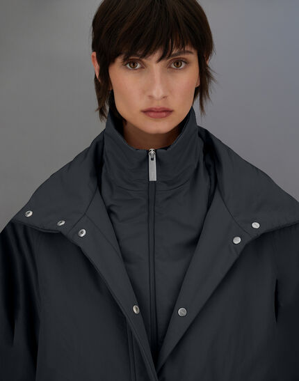 LAMINAR JACKET IN ORGANIC TECH Black