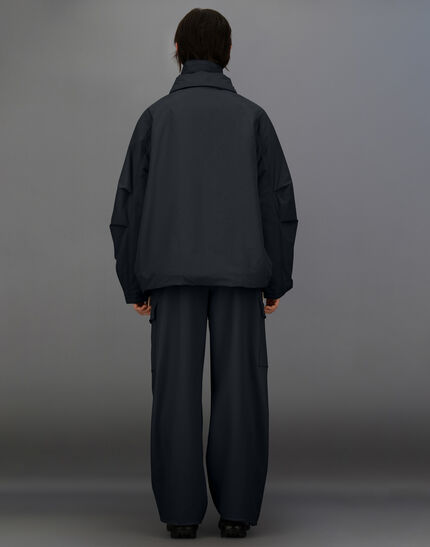 LAMINAR JACKET IN ORGANIC TECH Black
