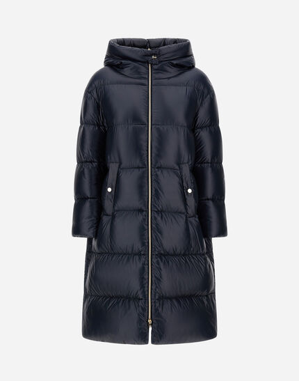 PARKA IN NYLON ULTRALIGHT Navy Blue 1 PARKA IN NYLON ULTRALIGHT Navy Blue