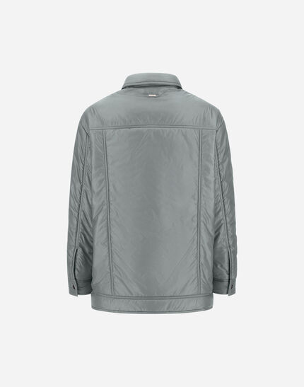 SHACKET IN NYLON ULTRALIGHT Light Blue/Grey 6 SHACKET IN NYLON ULTRALIGHT Light Blue/Grey