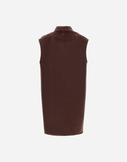 RESORT WAISTCOAT IN WARMY & NYLON ULTRALIGHT Dark Chocolate 7 RESORT WAISTCOAT IN WARMY & NYLON ULTRALIGHT Dark Chocolate