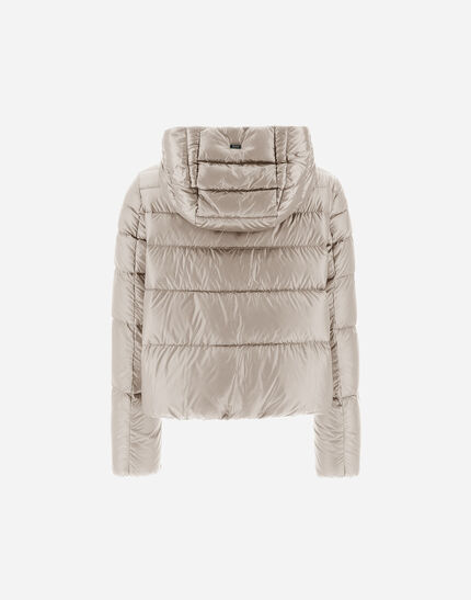 RESORT BOMBER JACKET IN NYLON ULTRALIGHT Chantilly 3 RESORT BOMBER JACKET IN NYLON ULTRALIGHT Chantilly