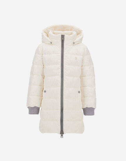 LONG JACKET IN NYLON CHAMONIX White