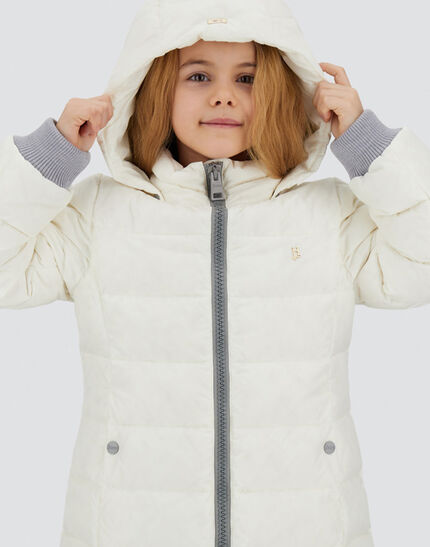LONG JACKET IN NYLON CHAMONIX White 3 LONG JACKET IN NYLON CHAMONIX White