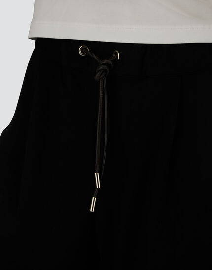 TROUSERS IN PONTE ROMA JERSEY Black 2 TROUSERS IN PONTE ROMA JERSEY Black
